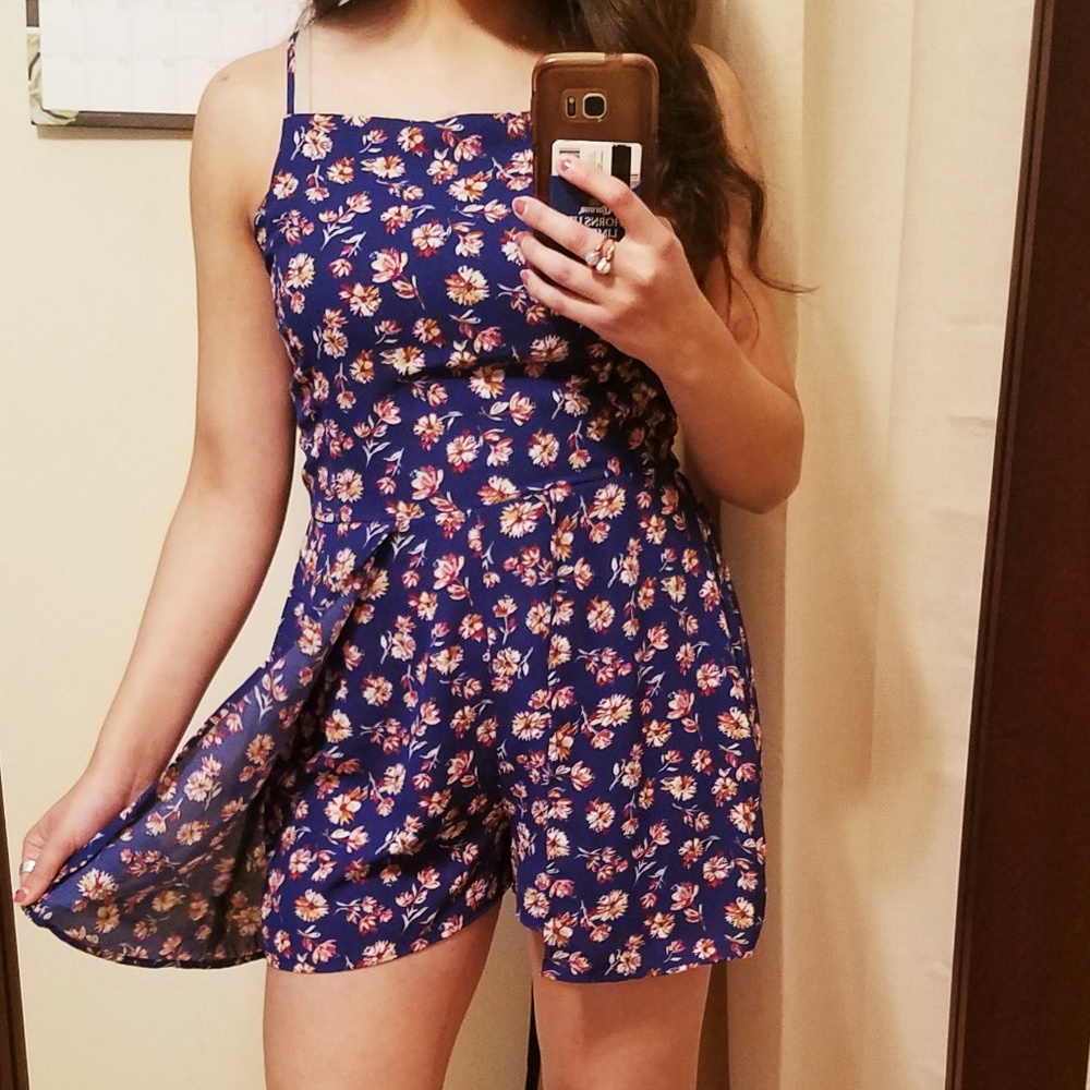 Floral romper Dress
